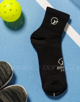 Tất thể thao Donex Gear cổ ngắn S80 đen